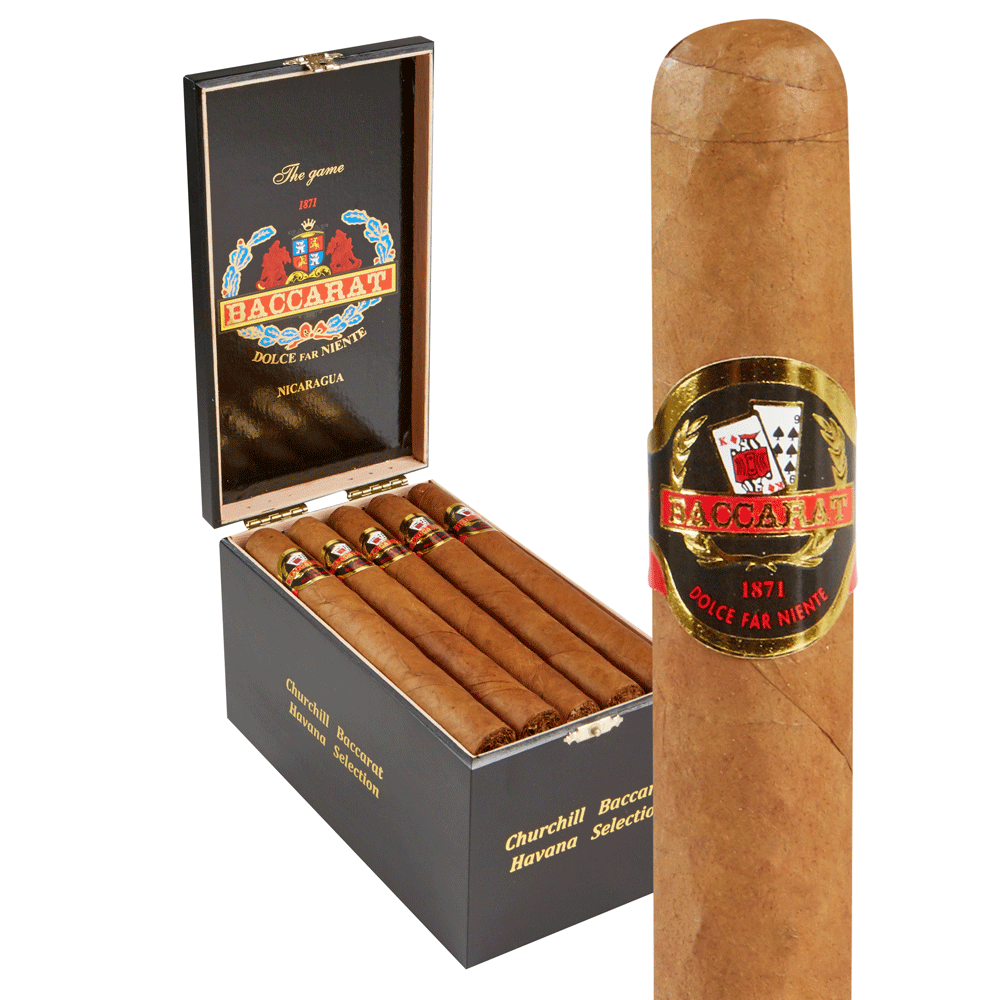 Baccarat Nicaragua | Churchill | Box of 25
            
                
                    
                         + 5 Cigars