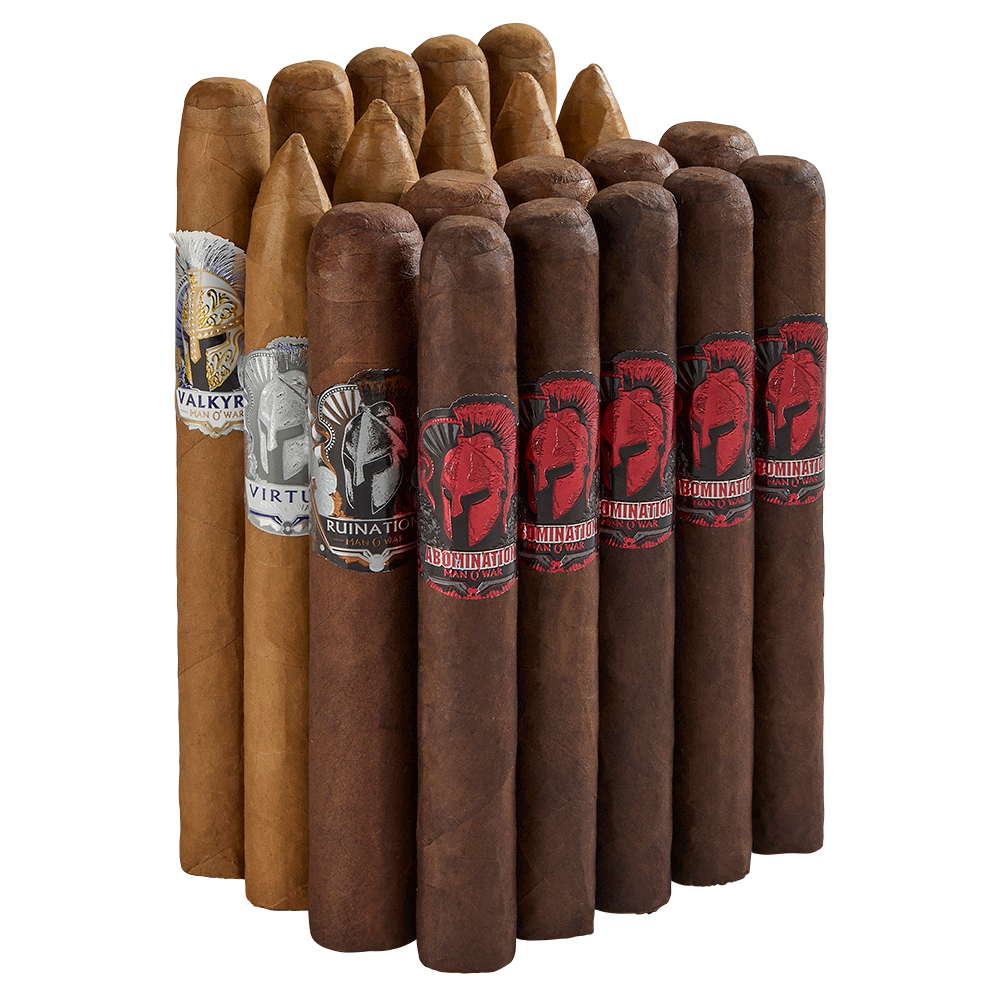 Man O' War Mega-Sampler II | Man O' War Mega-Sampler II | 20 Cigars