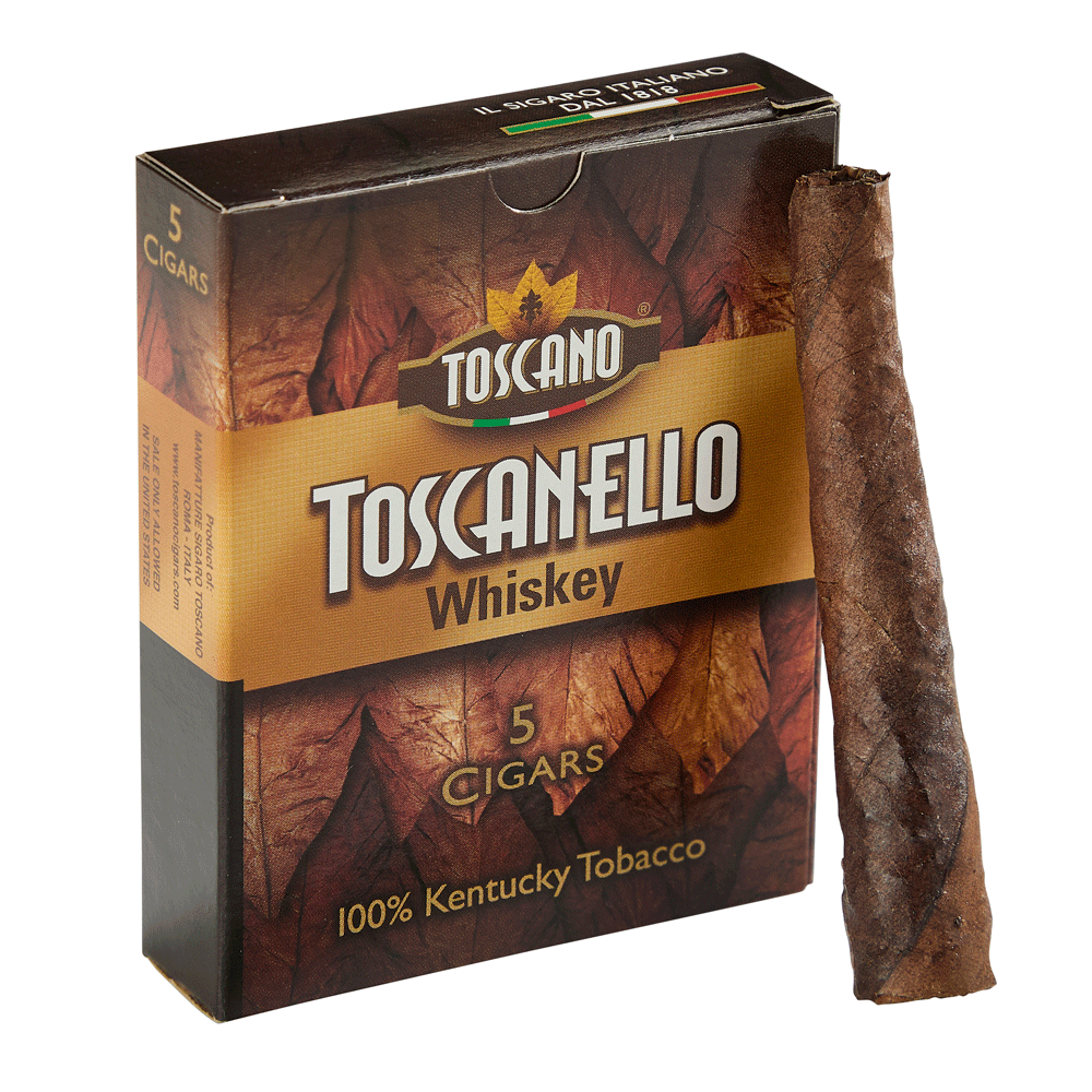 Toscanello Whiskey | Cigarillo | Pack of 5