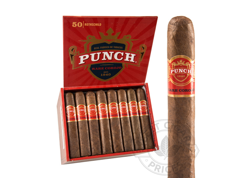 Punch Rare Corojo Rothschild - 50 Cigars