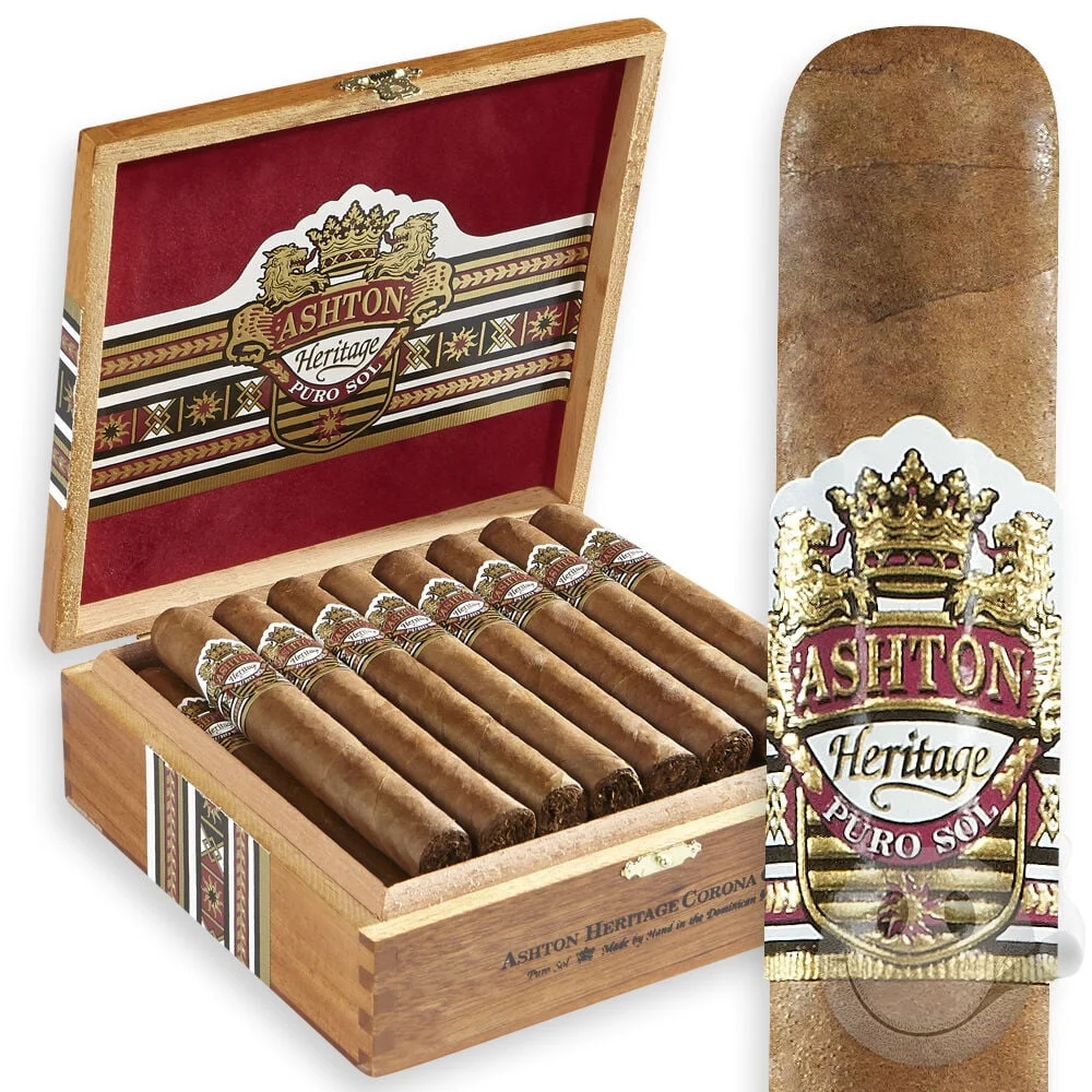 Ashton Heritage Puro Sol | Robusto | Box of 25
