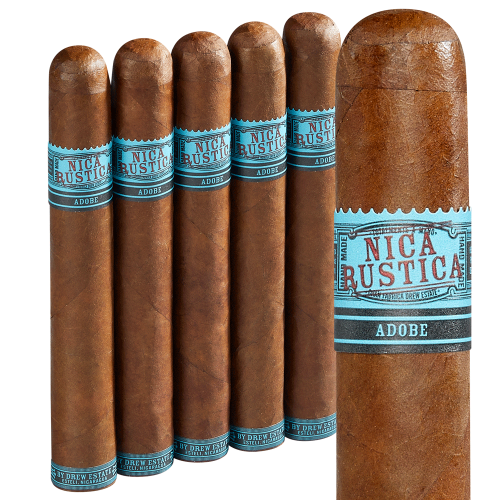 Drew Estate Nica Rustica Adobe | Toro | Pack of 5