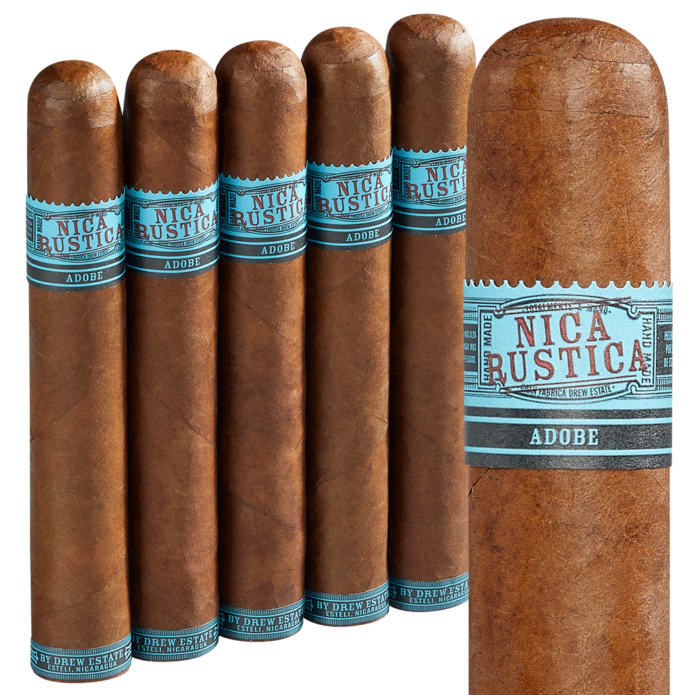 Drew Estate Nica Rustica Adobe | Gordo | Pack of 5