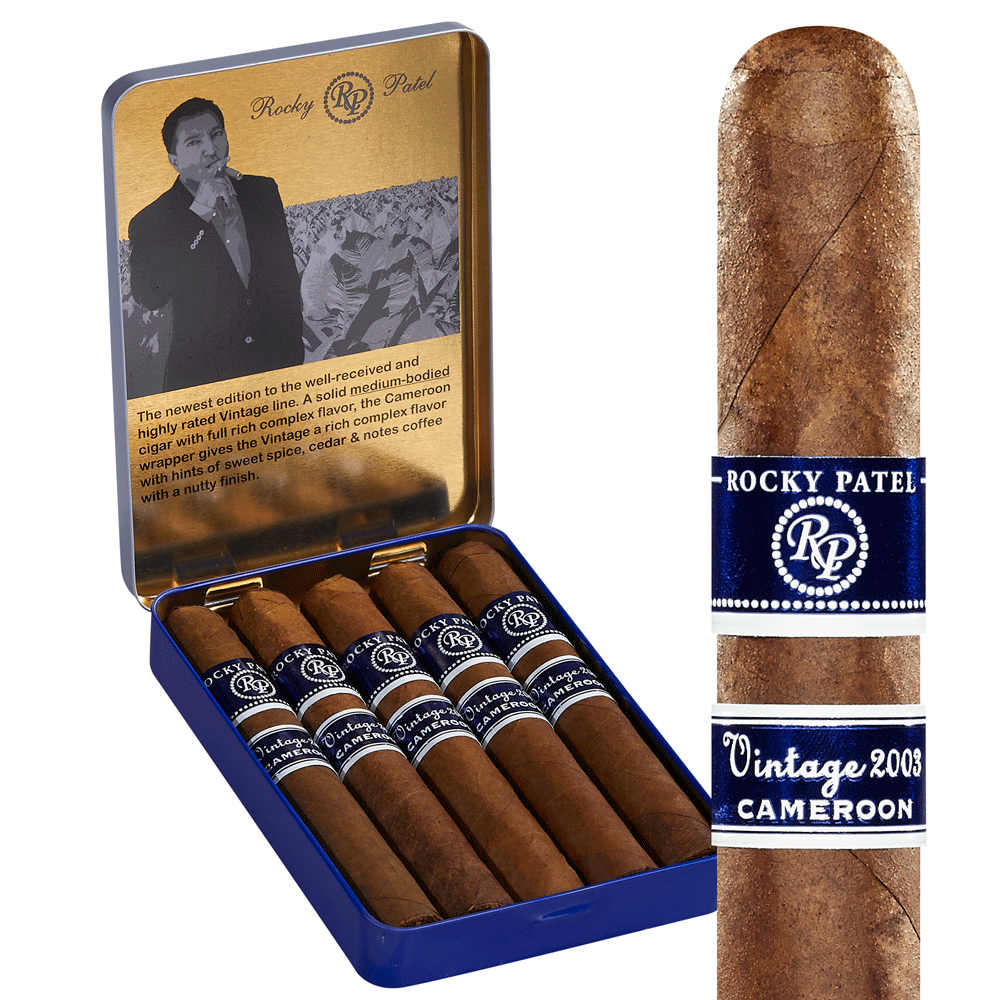 Rocky Patel Vintage 2003 Cameroon | Juniors - Cameroon | Pack of 5