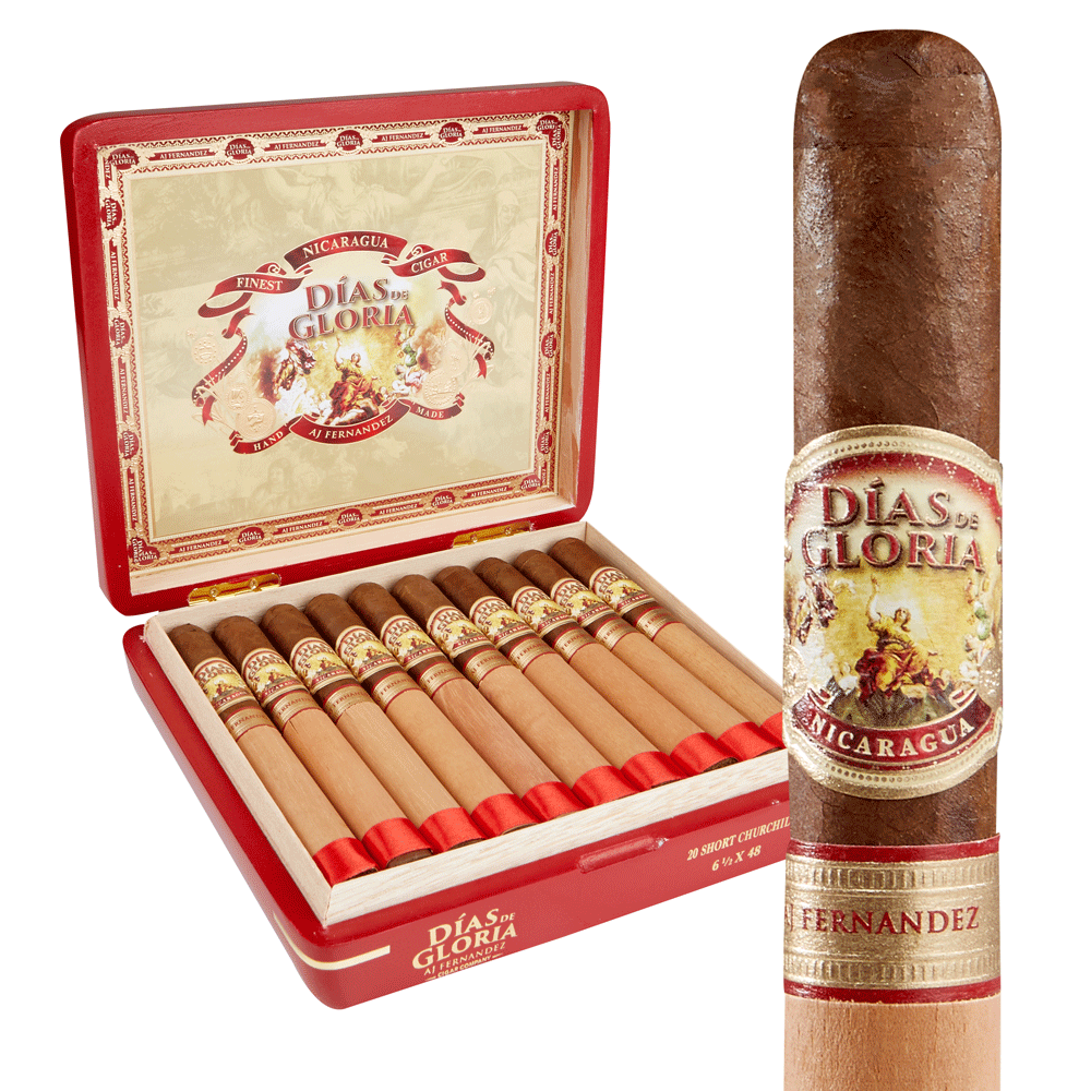 AJ Fernandez Dias de Gloria | Short Churchill | Box of 20