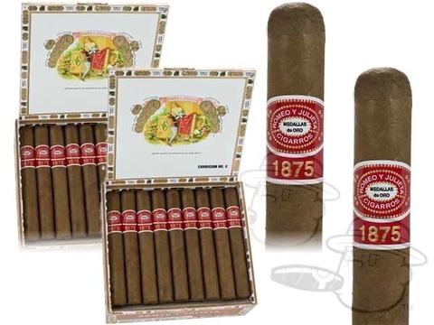 Romeo Y Julieta 1875 Exhibicion #3 - 50 Cigars