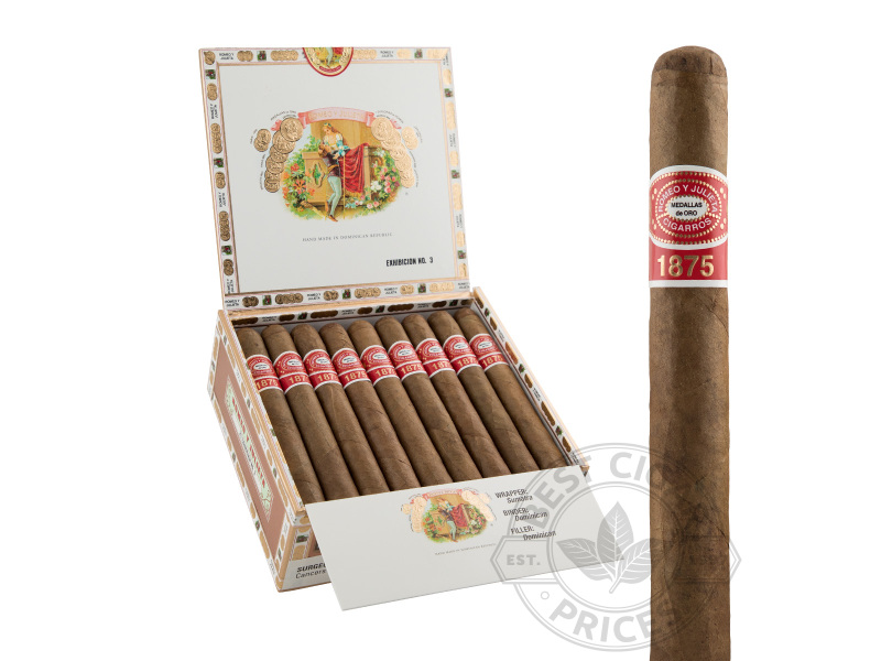 Romeo Y Julieta 1875 Exhibicion #3 - 25 Cigars