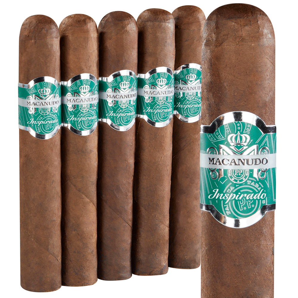 Macanudo Inspirado Green | Gigante | Pack of 5