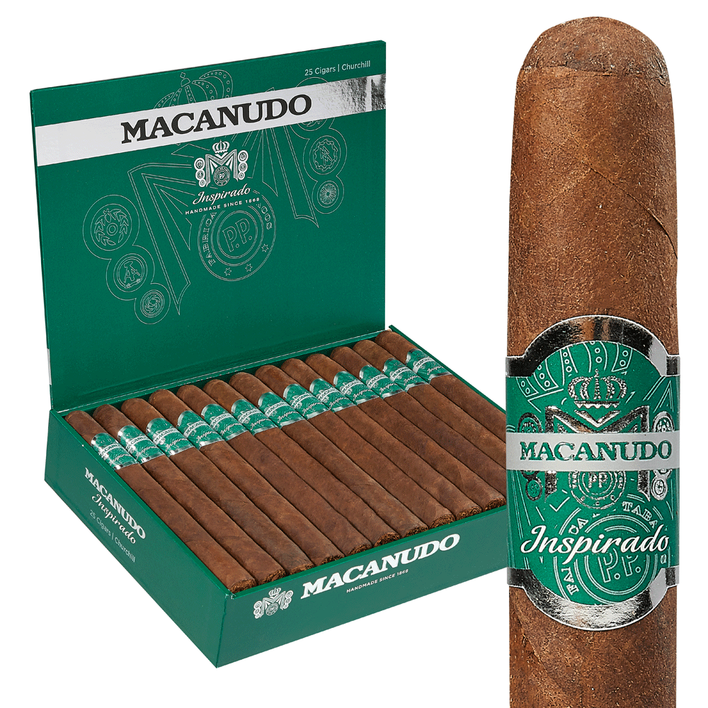 Macanudo Inspirado Green | Churchill | Box of 25
