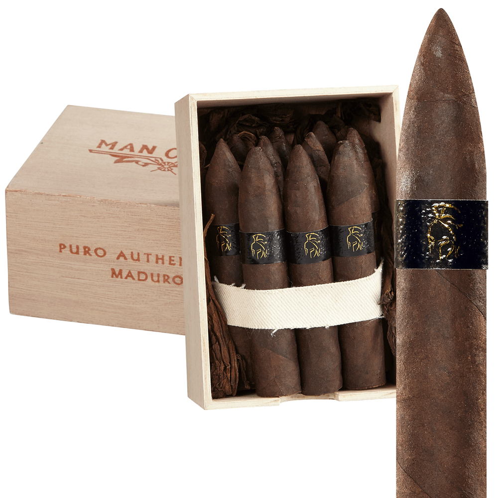 Man O' War Puro Authentico | Belicoso - Maduro | Box of 10