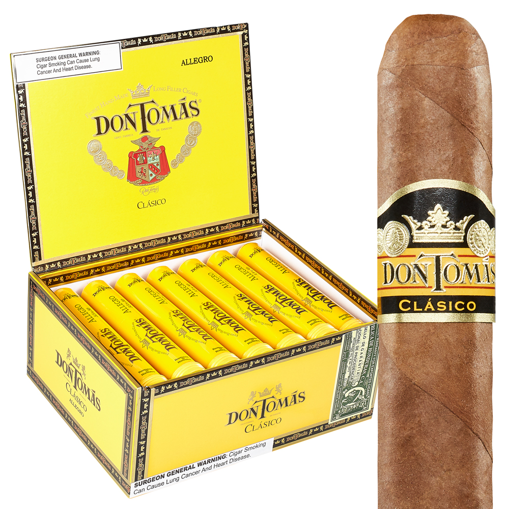 Don Tomás Clasico | Allegro - Aluminum Tube | Box of 20