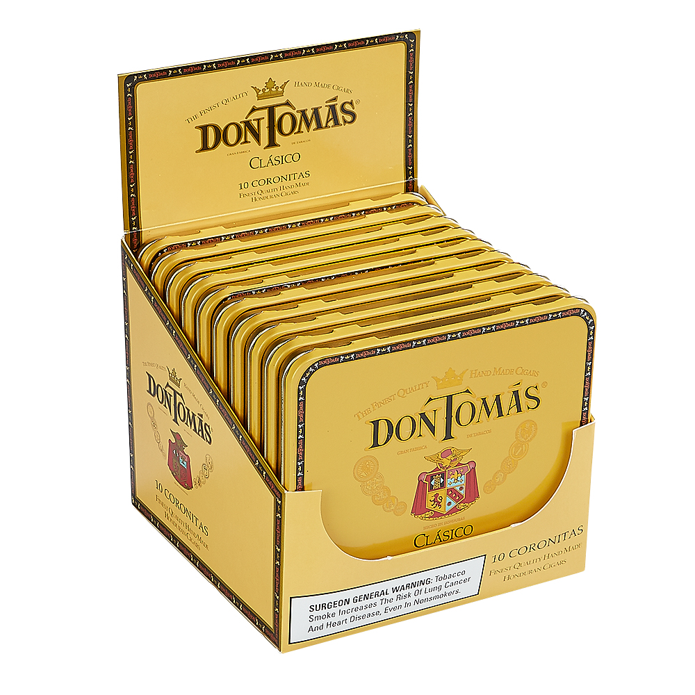 Don Tomas Clasico Natural Corona Grande (Tubo) | Coronitas [10/10] | Pack of 100