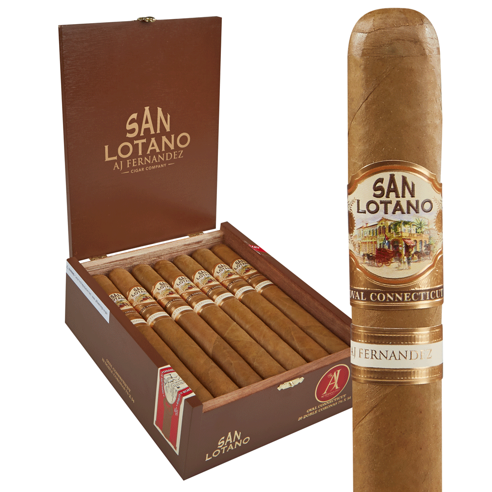 San Lotano Oval Connecticut | Double Corona | Box of 20