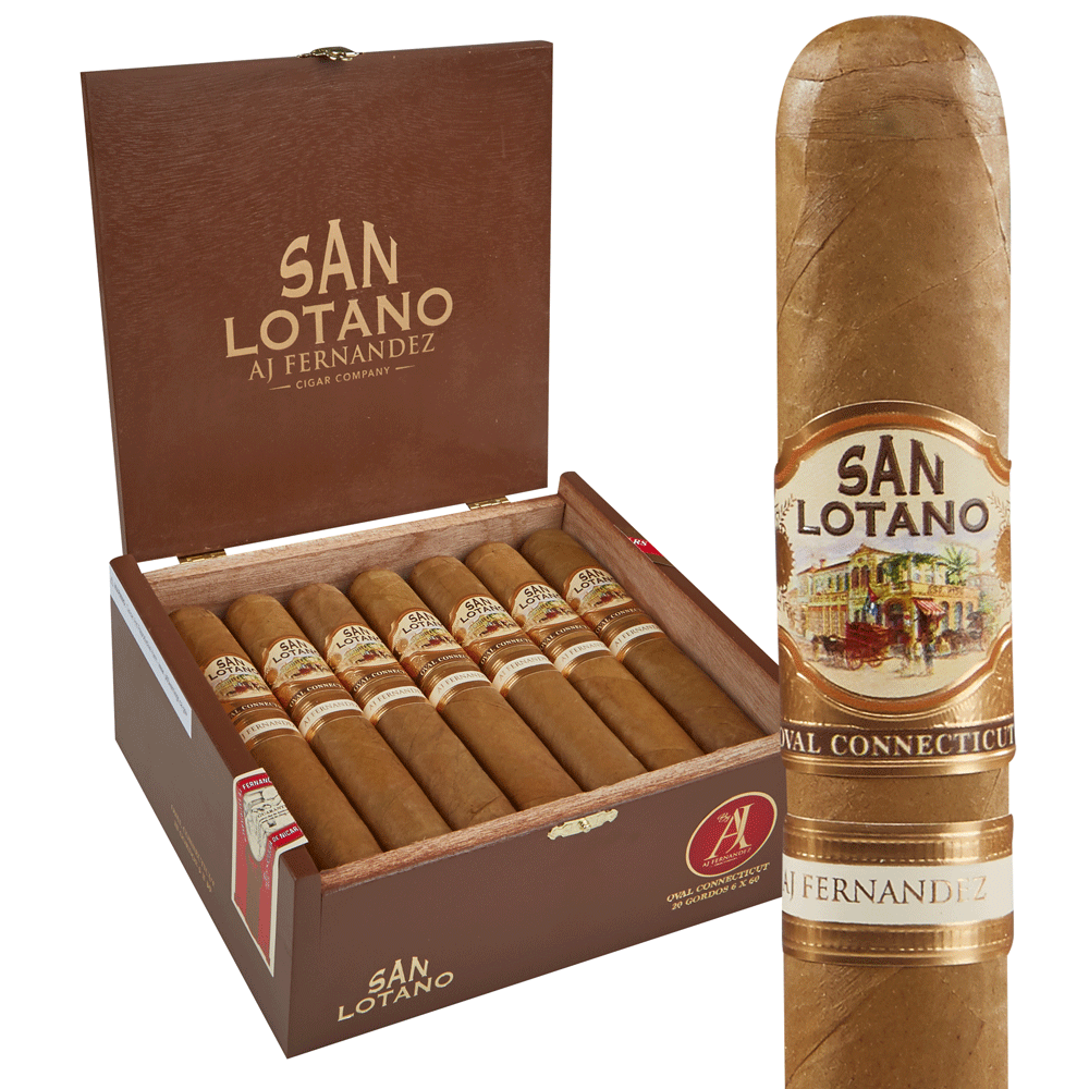 San Lotano Oval Connecticut | Gordo | Box of 20