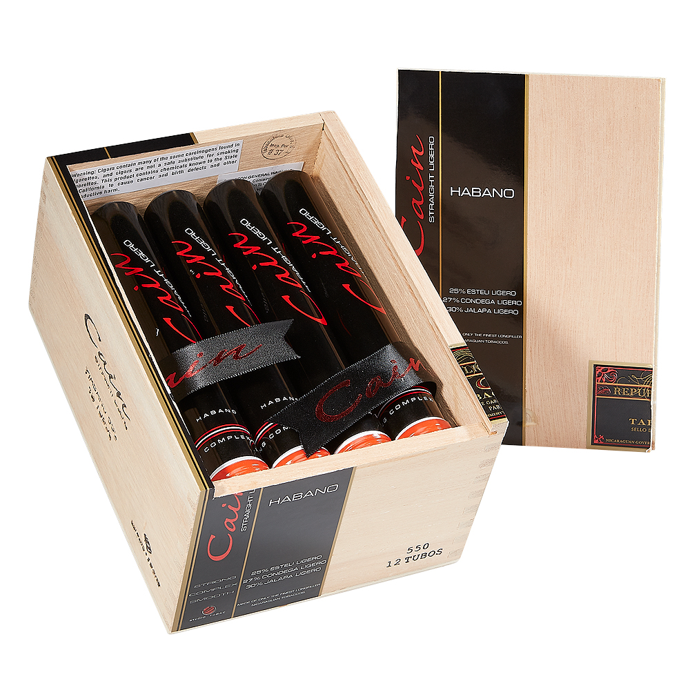 Cain by Oliva 550 Maduro | 550 Tubo - Habano | Box of 12