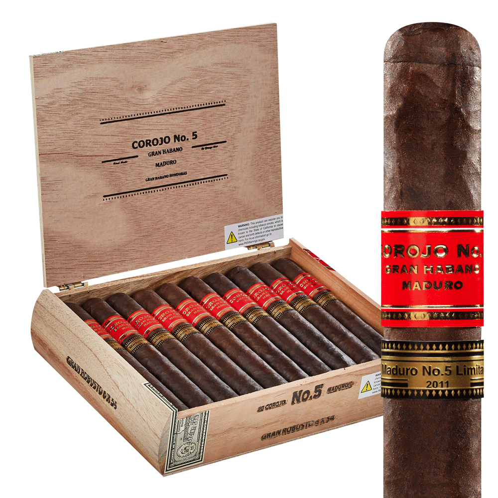 Gran Habano #5 Corojo Maduro | Gran Robusto | Box of 20