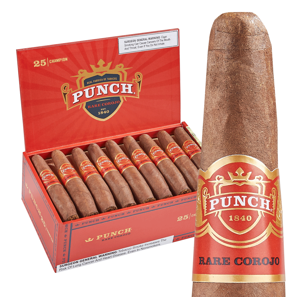 Punch Rare Corojo | Champion | Box of 25