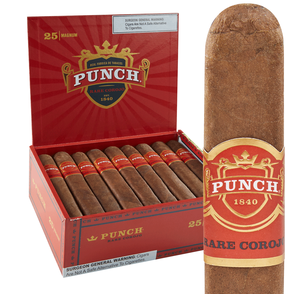 Punch Rare Corojo | Magnum | Box of 25
