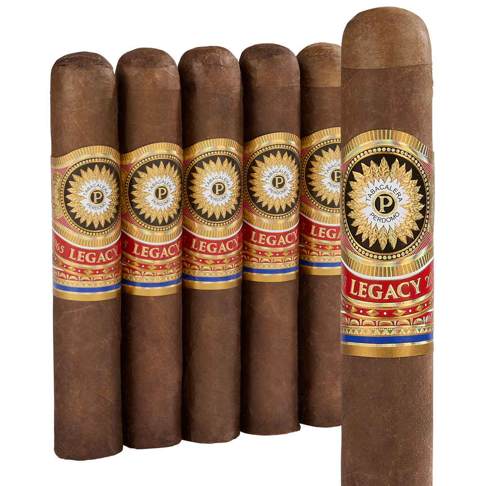 Perdomo Legacy Nicaraguan Shade-Grown | Robusto | Pack of 5