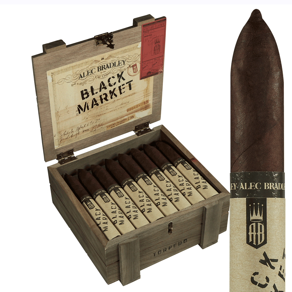 Alec Bradley Black Market | Torpedo | Box of 24