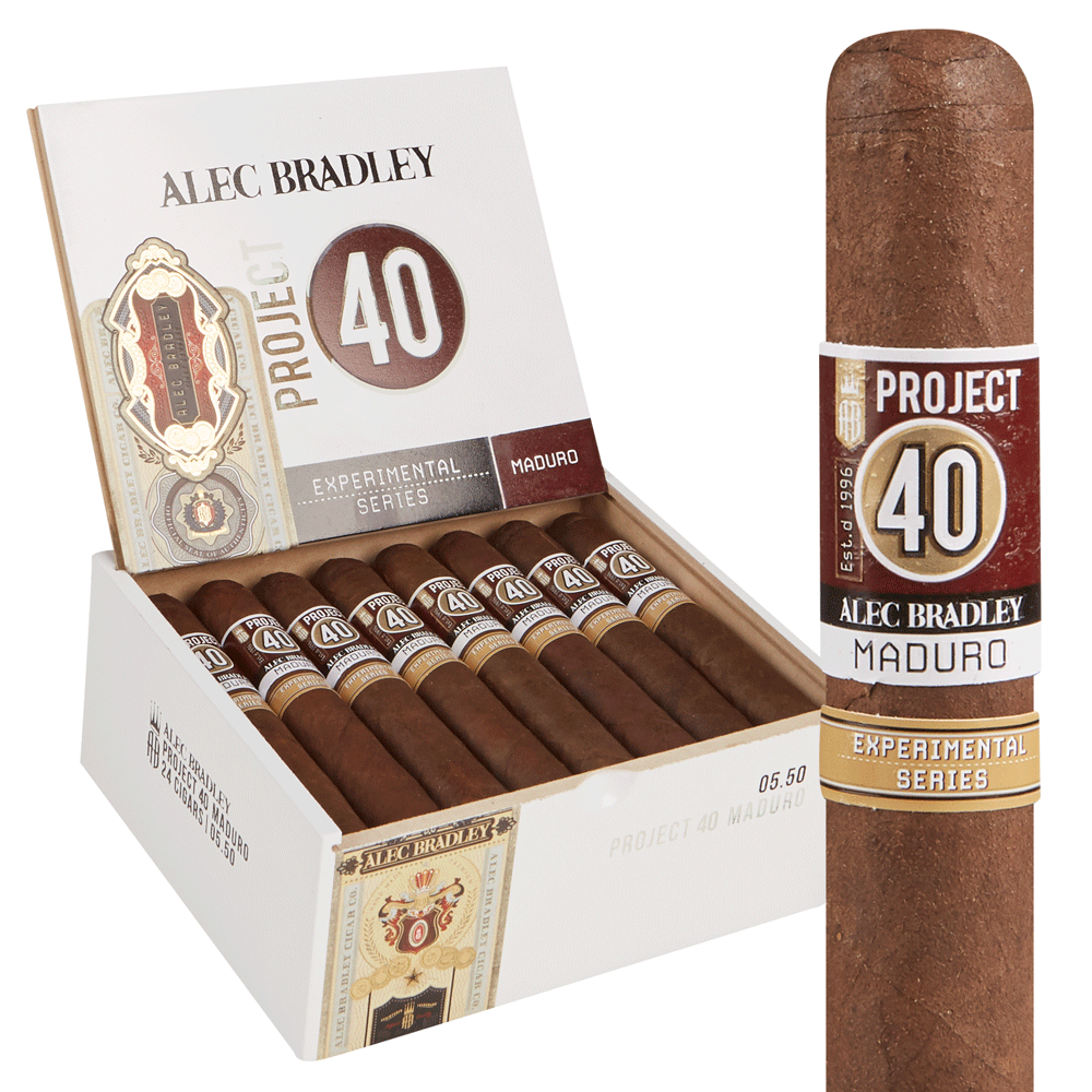 Alec Bradley Project 40 Maduro | Robusto | Box of 24
