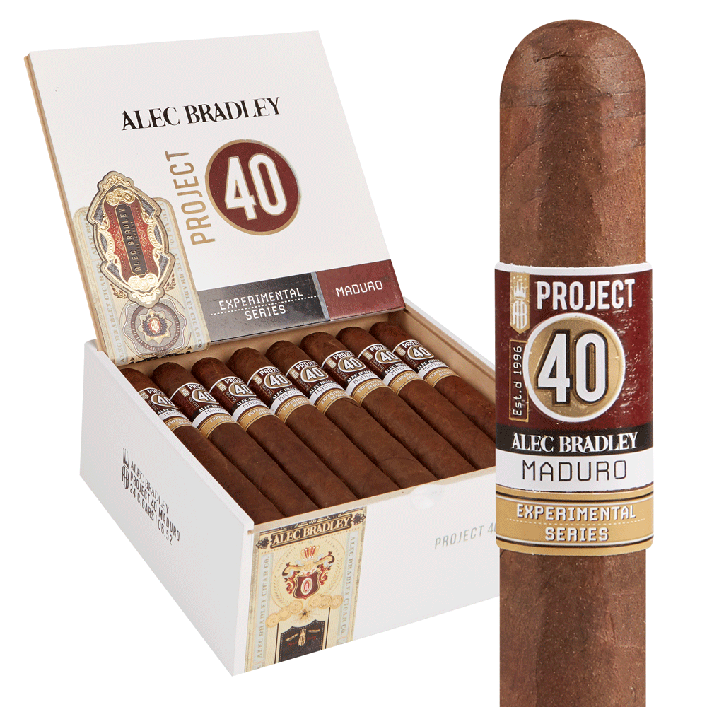 Alec Bradley Project 40 Maduro | Toro | Box of 24