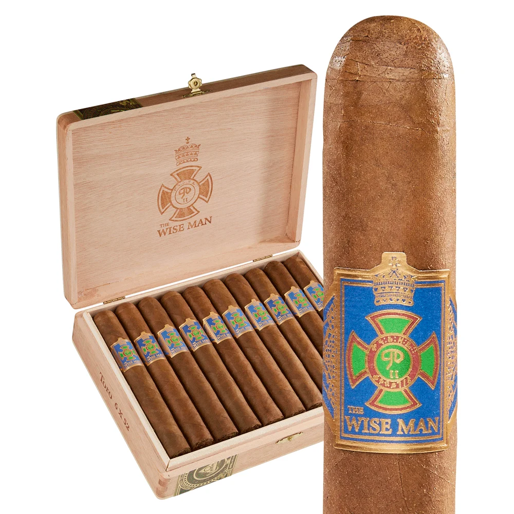 Foundation The Wise Man Corojo | Double Corona | Pack of 5