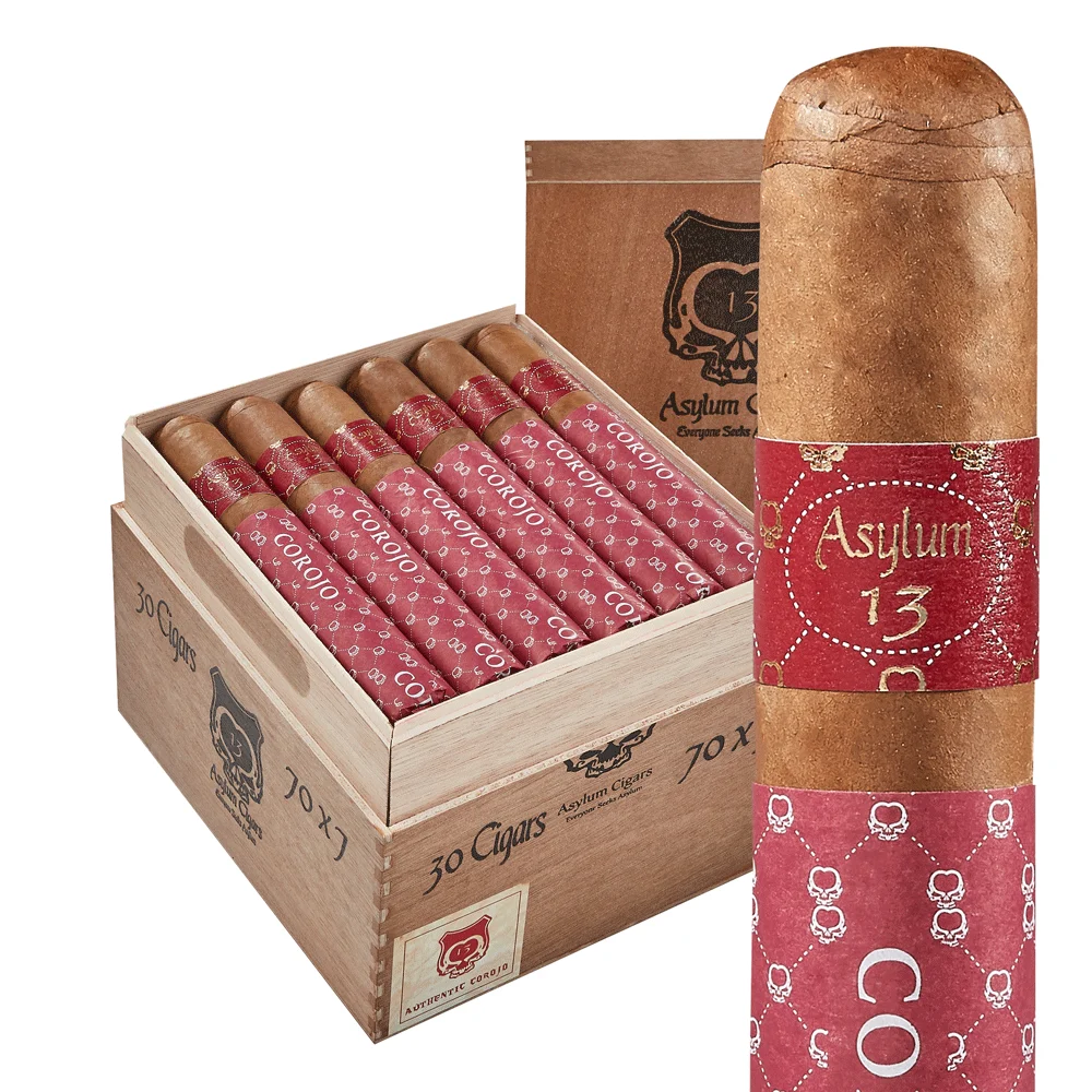 Asylum 13 Authentic Corojo | Double Toro | Box of 25