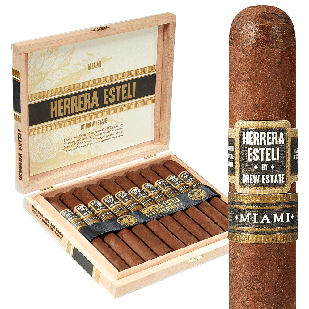 Drew Estate Herrera Esteli Miami | Toro Especial | Box of 10