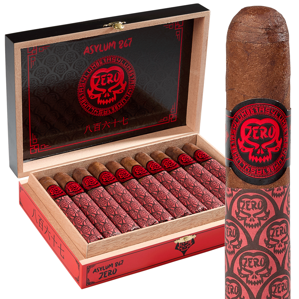Asylum 867 Zero | Robusto | Box of 20
