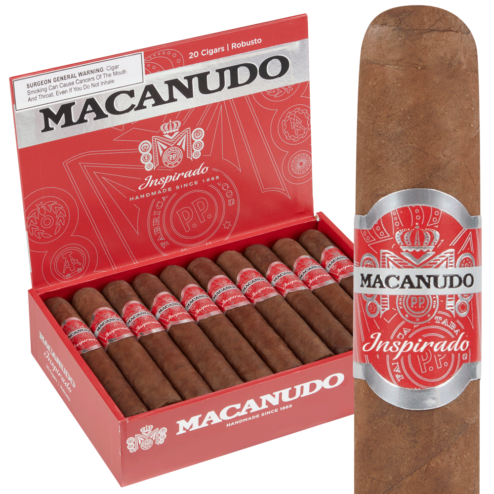 Macanudo Inspirado Red Box-Pressed Robusto | Robusto | Box of 10