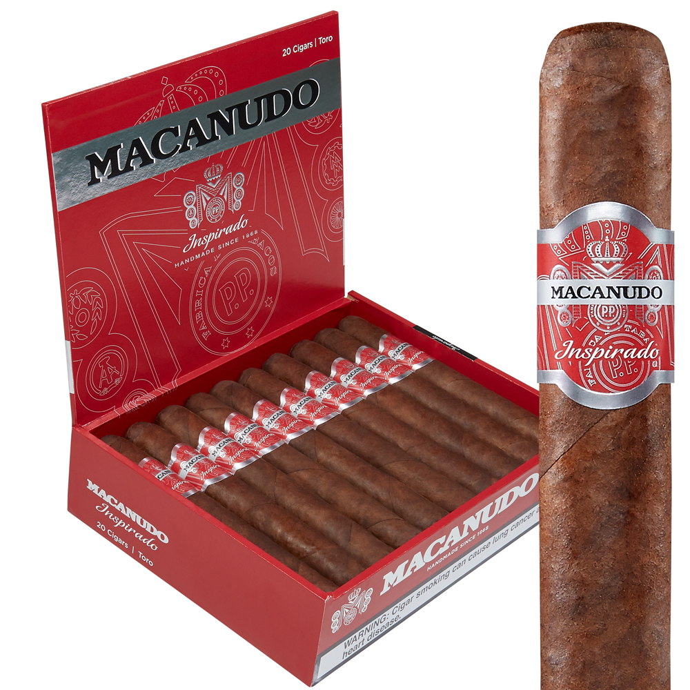 Macanudo Inspirado Red Box-Pressed Robusto | Toro | Box of 20