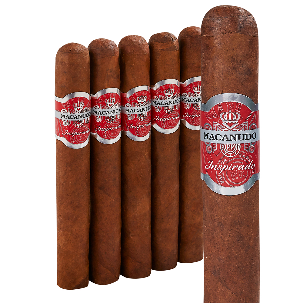 Macanudo Inspirado Red Box-Pressed Robusto | Toro | Pack of 5