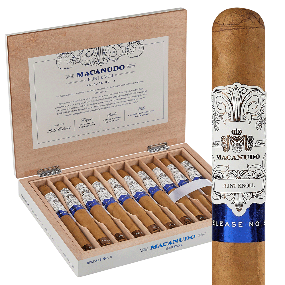 Macanudo Estate Reserve Flint Knoll No.3 | Churchill | Box of 10
