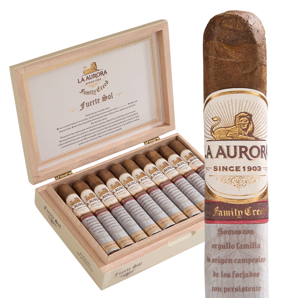 La Aurora Family Creed Fuerte Sol | Gran Toro BP | Box of 20