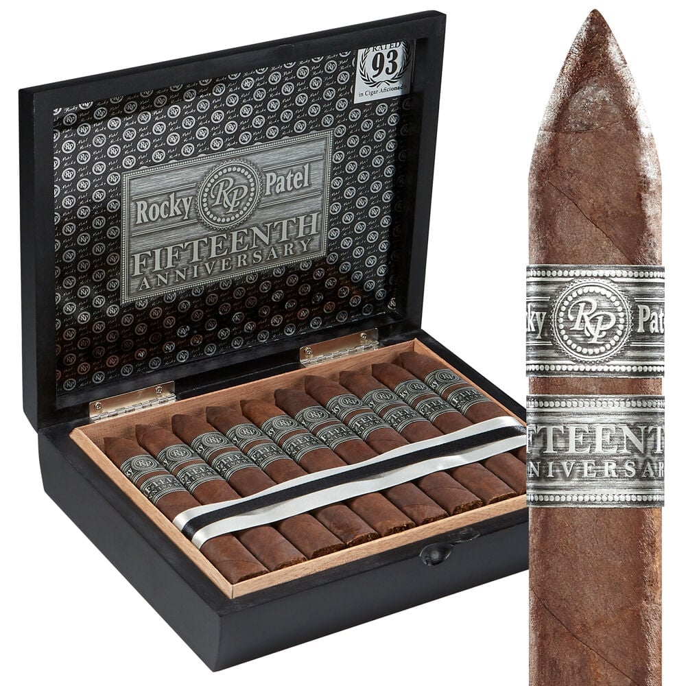 Rocky Patel 15th Anniversary | Toro | Box of 20
            
                
                    
                         + 10 Cigars