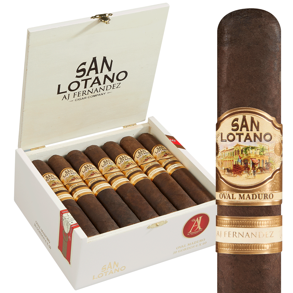 AJ Fernandez San Lotano Oval Maduro | Gordo | Box of 20