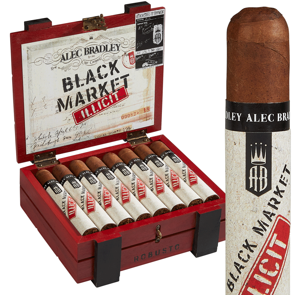 Alec Bradley Black Market Illicit | Robusto | Box of 15
