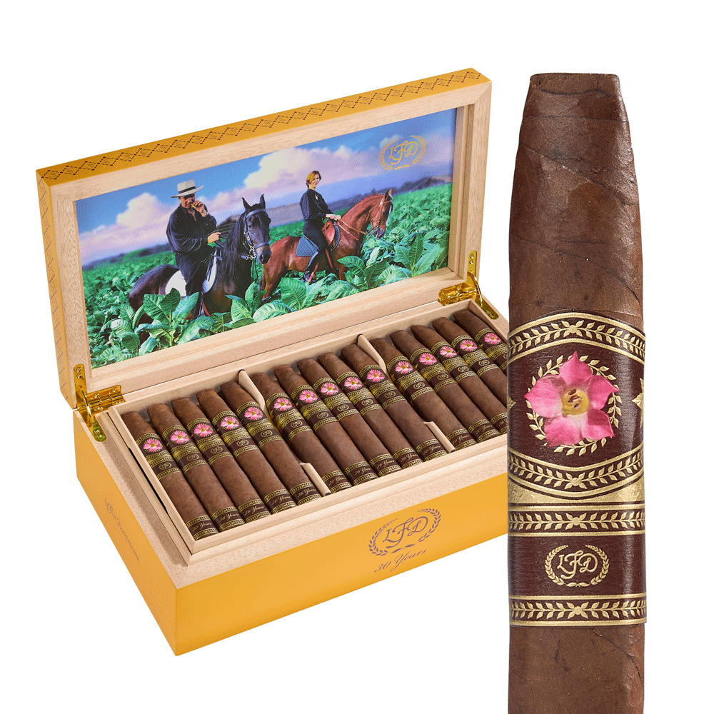 La Flor Dominicana 30 Years | Chisel Box Pressed | Box of 60