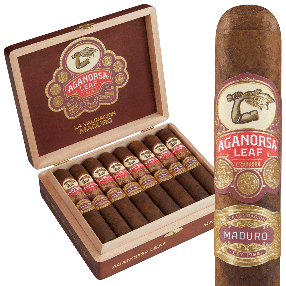 Aganorsa Leaf La Validacion Maduro | Gran Robusto BP | Box of 15