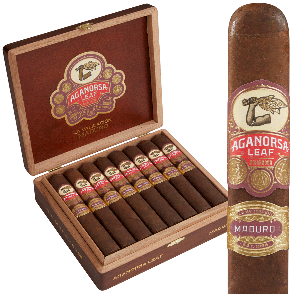 Aganorsa Leaf La Validacion Maduro | Gran Toro BP | Box of 15
