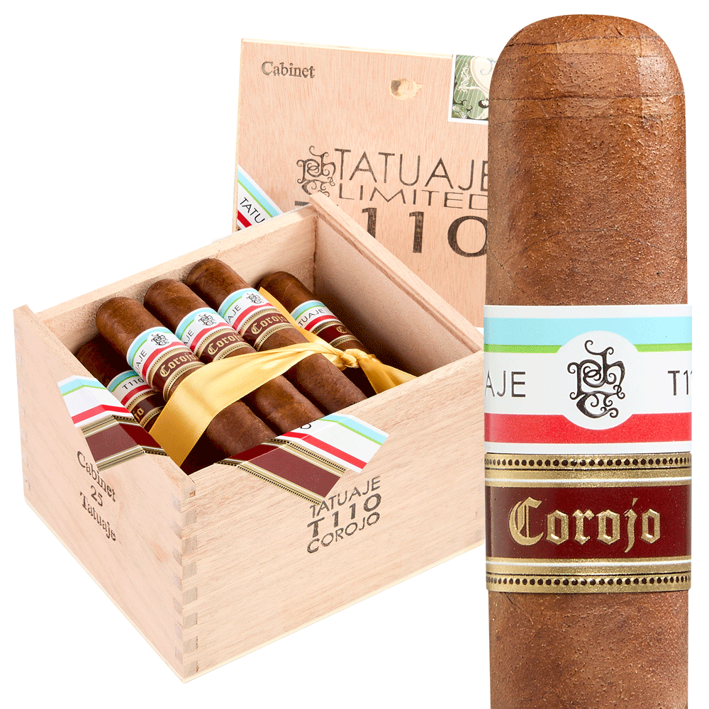 Tatuaje T110 Corojo | Short Robusto | Box of 25