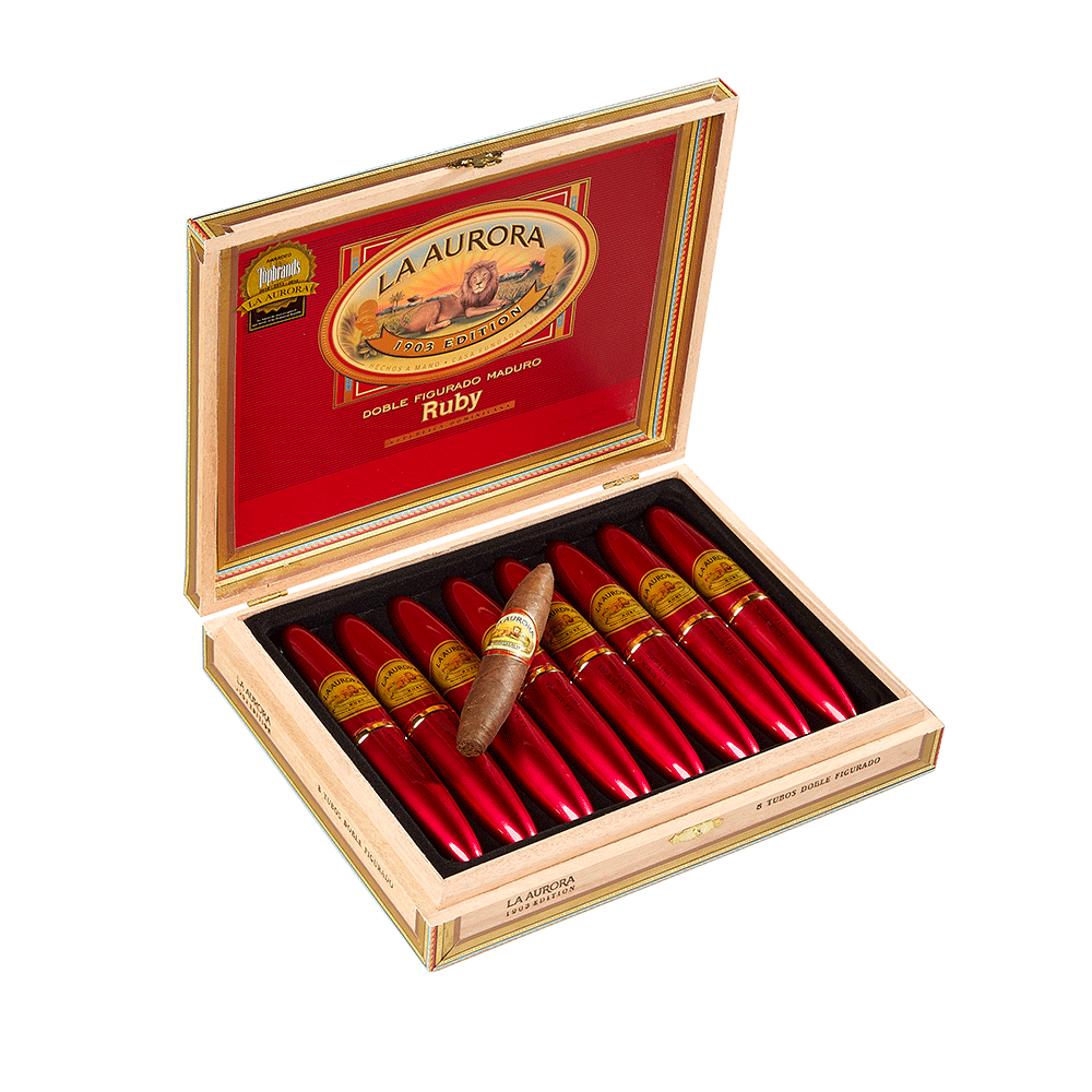 La Aurora Preferidos | RUBY (No. 2 Tubos) - Brazilian Maduro | Box of 8