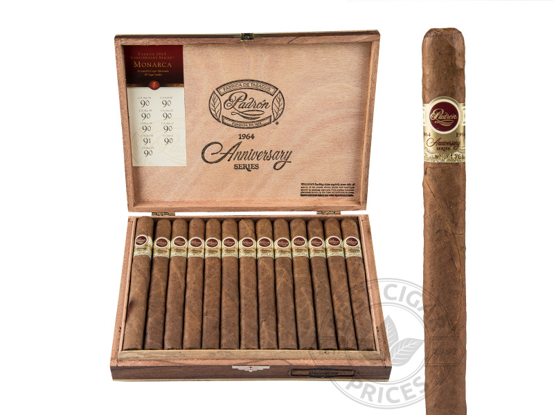 Padron Anniversario Serie 1964 Monarca Natural - 25 Cigars