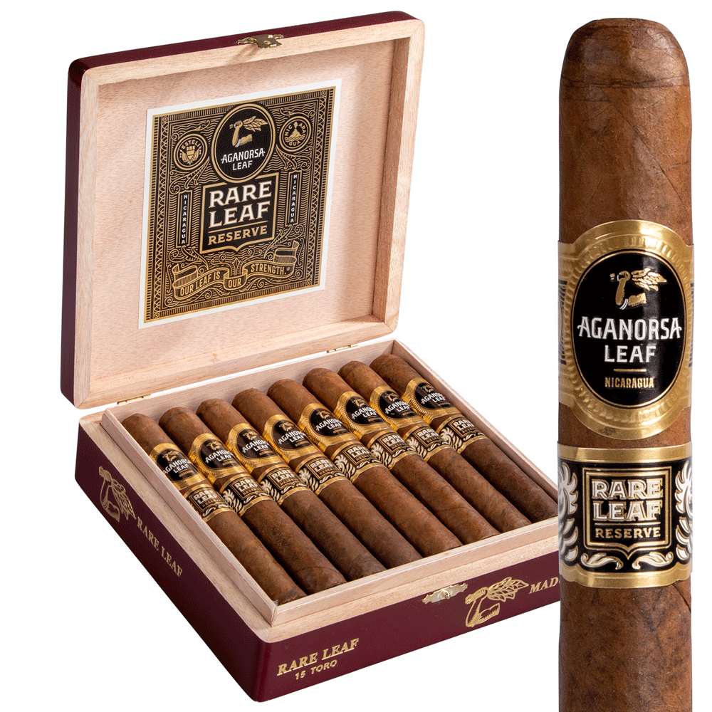 Aganorsa Rare Leaf Maduro | Toro | Box of 15