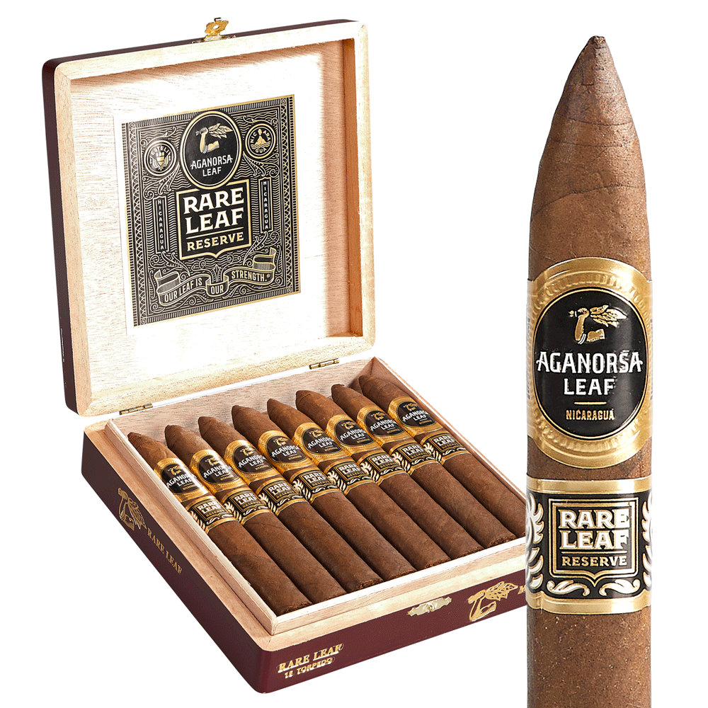 Aganorsa Rare Leaf Maduro | Torpedo | Box of 15