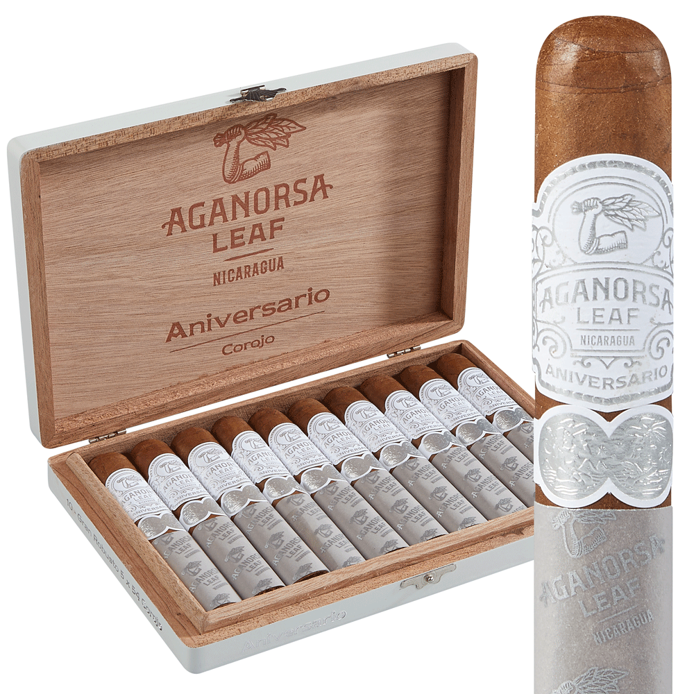 Aganorsa Leaf Aniversario | Robusto | Box of 10
