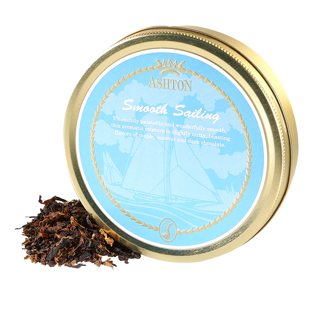 Ashton Smooth Sailing Pipe Tobacco | Ashton Smooth Sailing Pipe Tobacco | 1.75 Ounce Tin