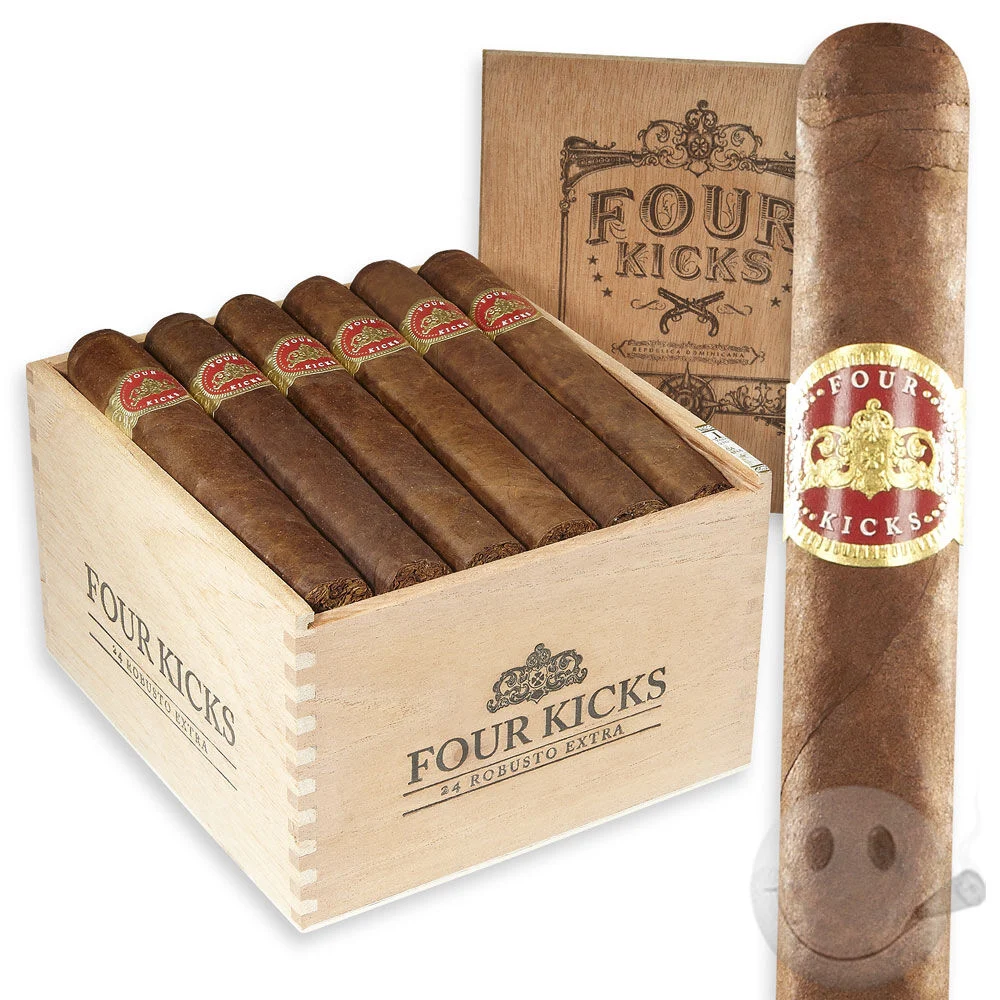 Four Kicks by Crowned Heads | Robusto | Box of 24