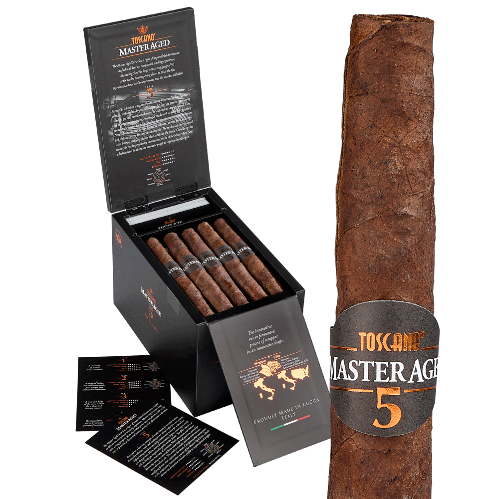 Toscano Master Aged Serie 5 | Robusto | Box of 30